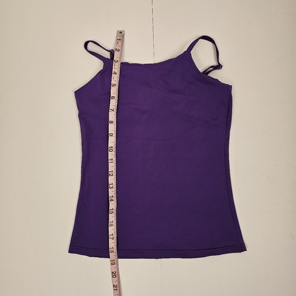 Balera purple 4-way stretch tank top for dance costume size Large Child - Picture 5 of 7